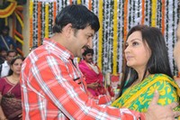 Chiru at Jayapradha New Movie Opening